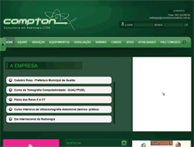 Tablet Screenshot of comptonconsultoria.com.br